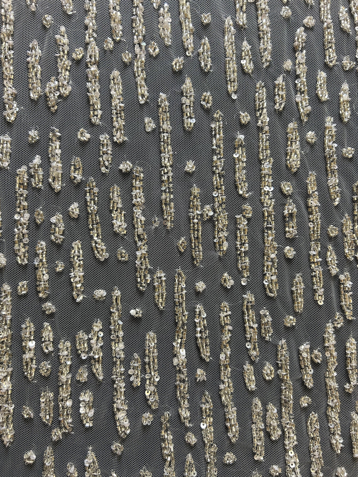 Dentelle perlée ivoire - Marnie