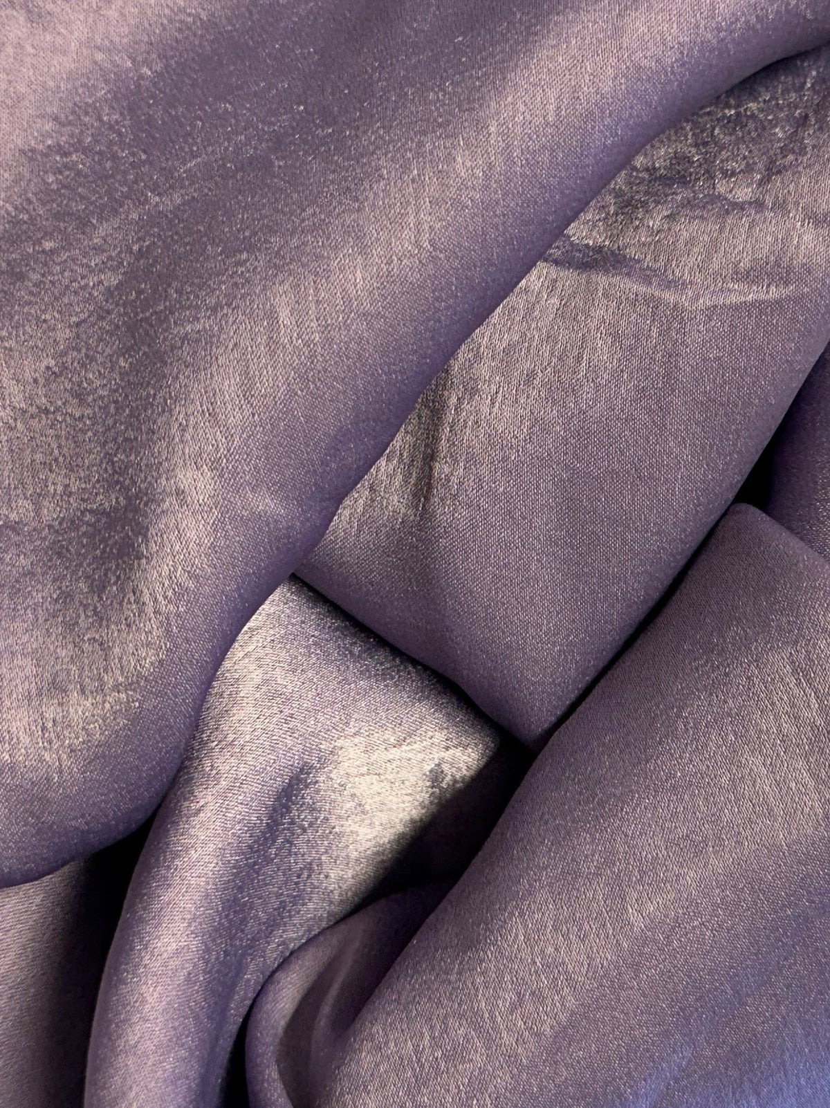 Satin de polyester mauve - Usage
