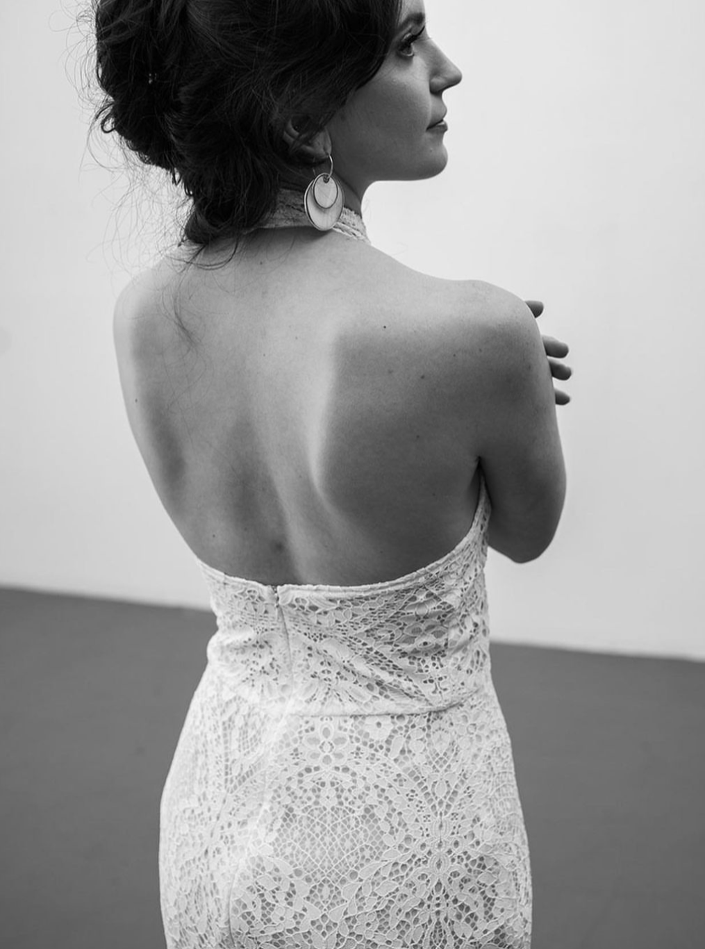 Dentelle Raschel ivoire - Felicidad