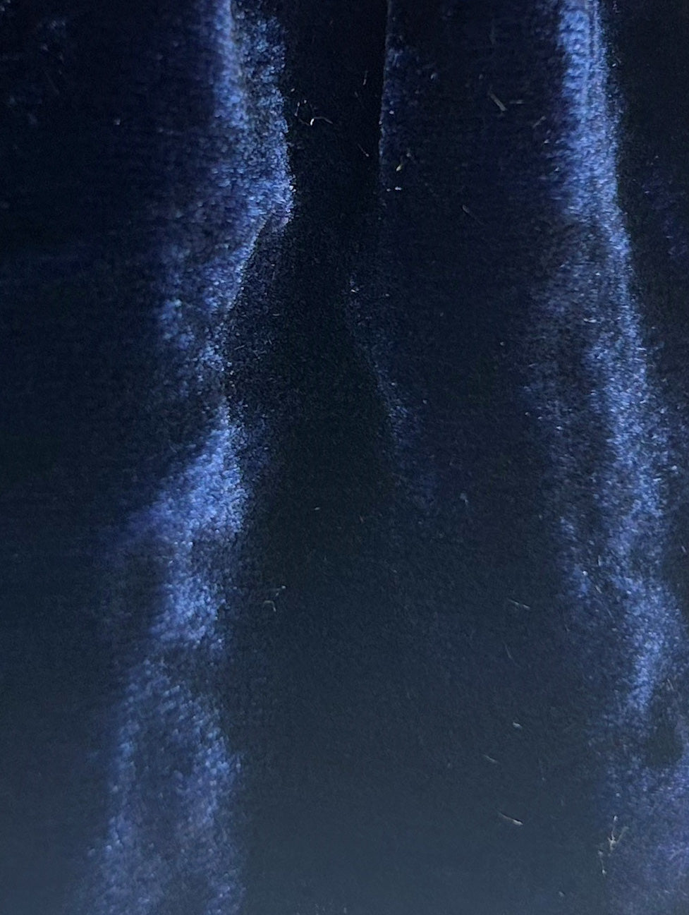 Velours de soie bleu marine - Vogue