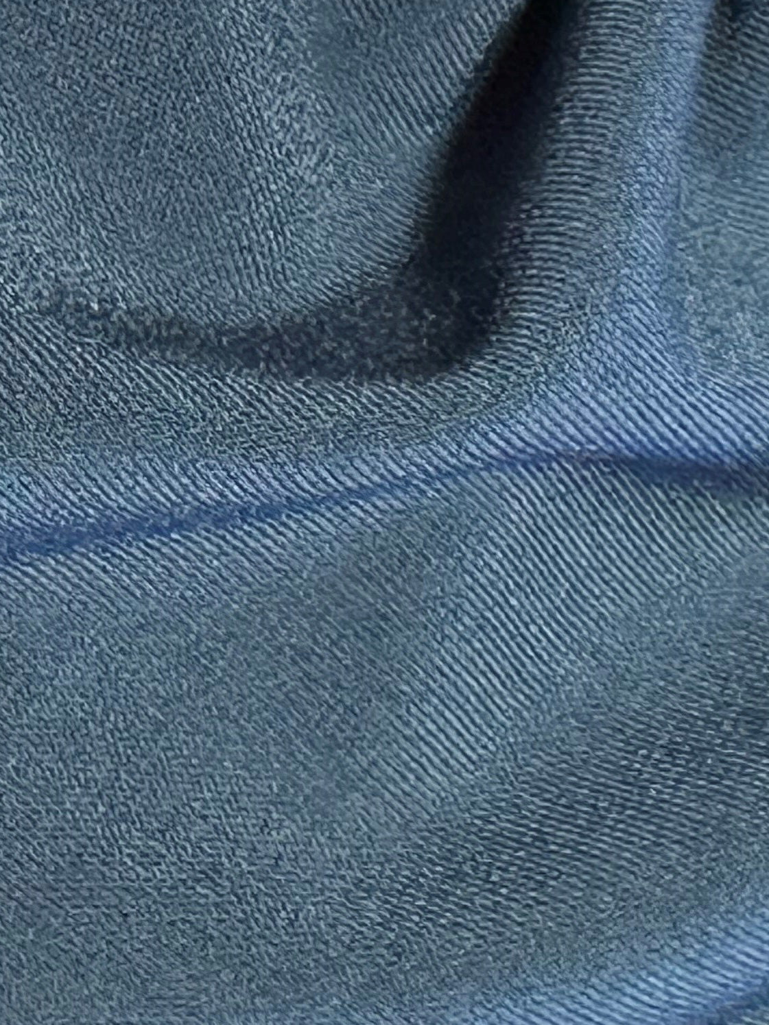 Jersey extensible épais bleu marine - Affable