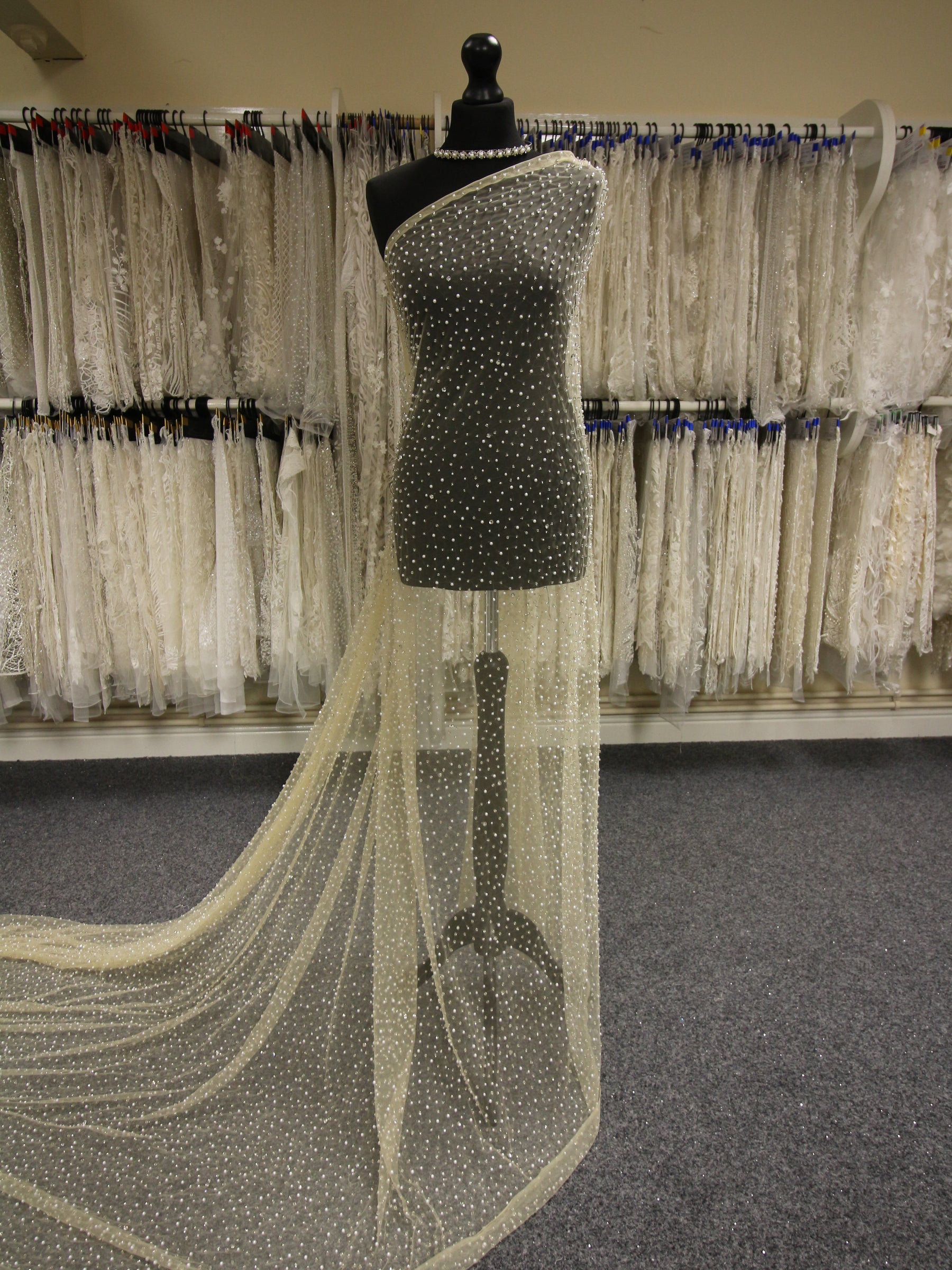 Tulle en Nude Diamanté - Charlie
