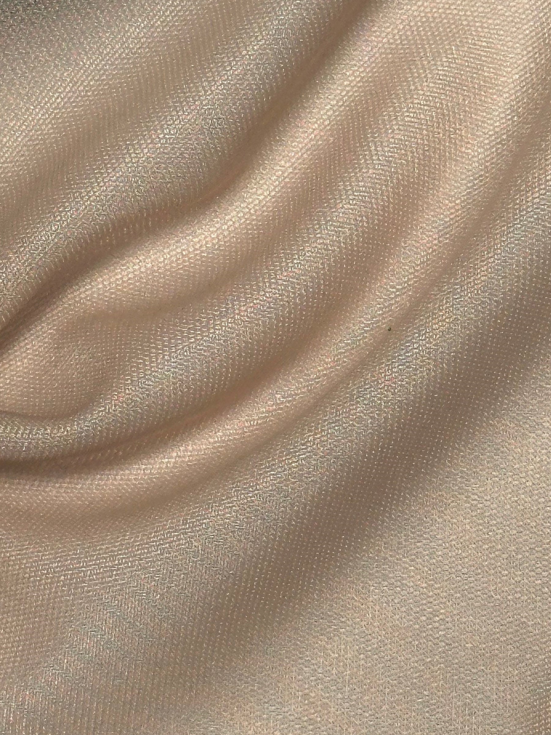 Nude Polyester Satin Fabric - Redeem