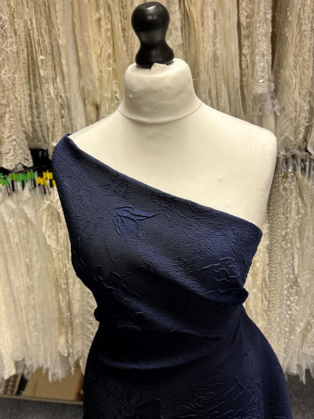 Jacquard texturé marine - Olivia (CF)