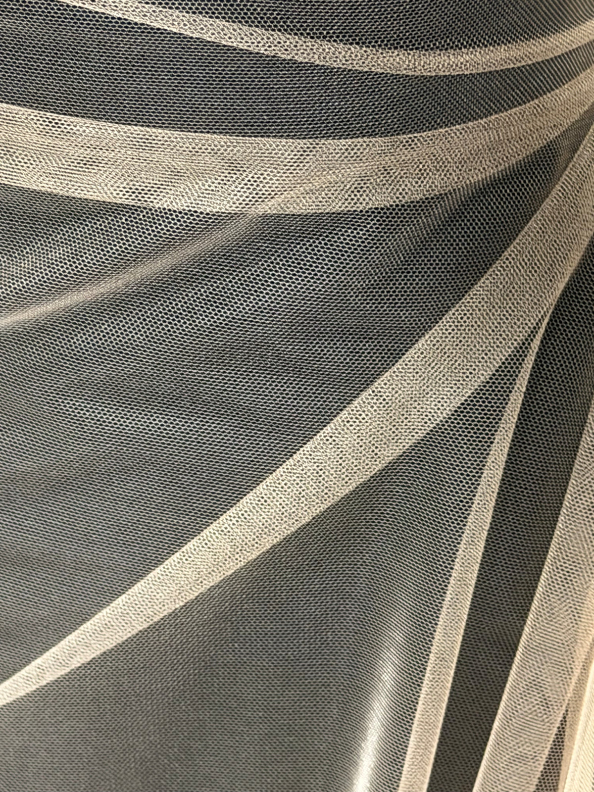 Tulle extensible peau - P32