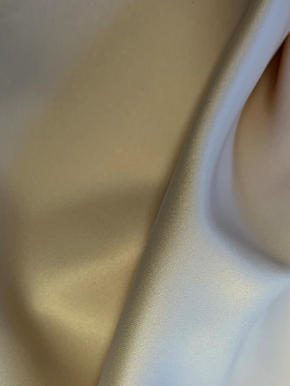 Oyster Polyester Lightweight Duchess Satin - P44