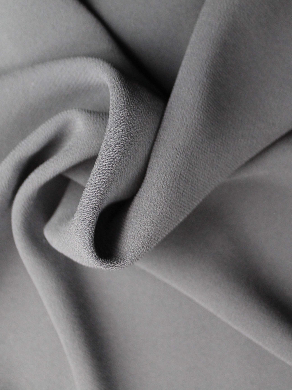 Georgette Polyester Noir - Silhouette