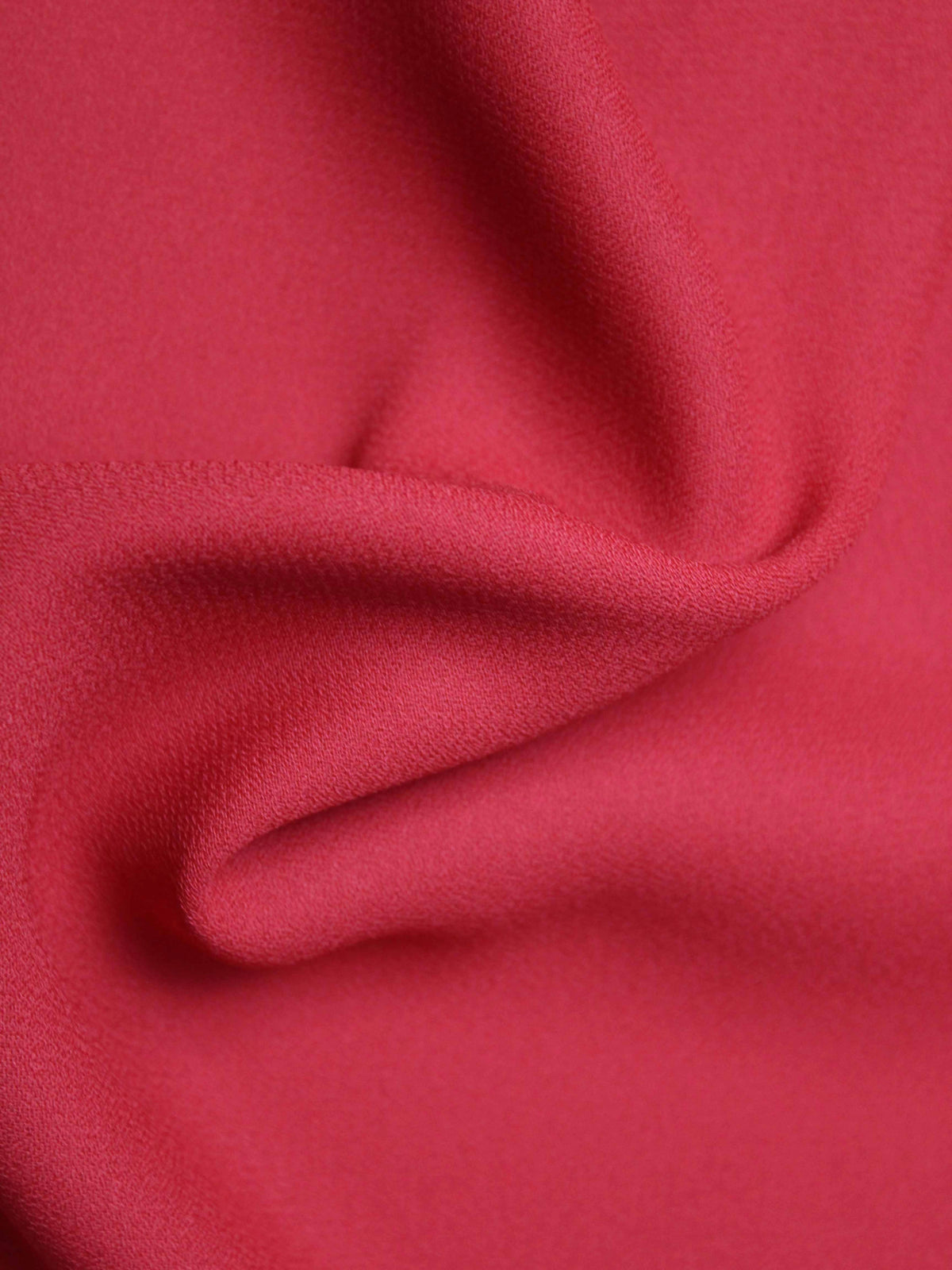 Crêpe polyester rouge M/Wt - P59