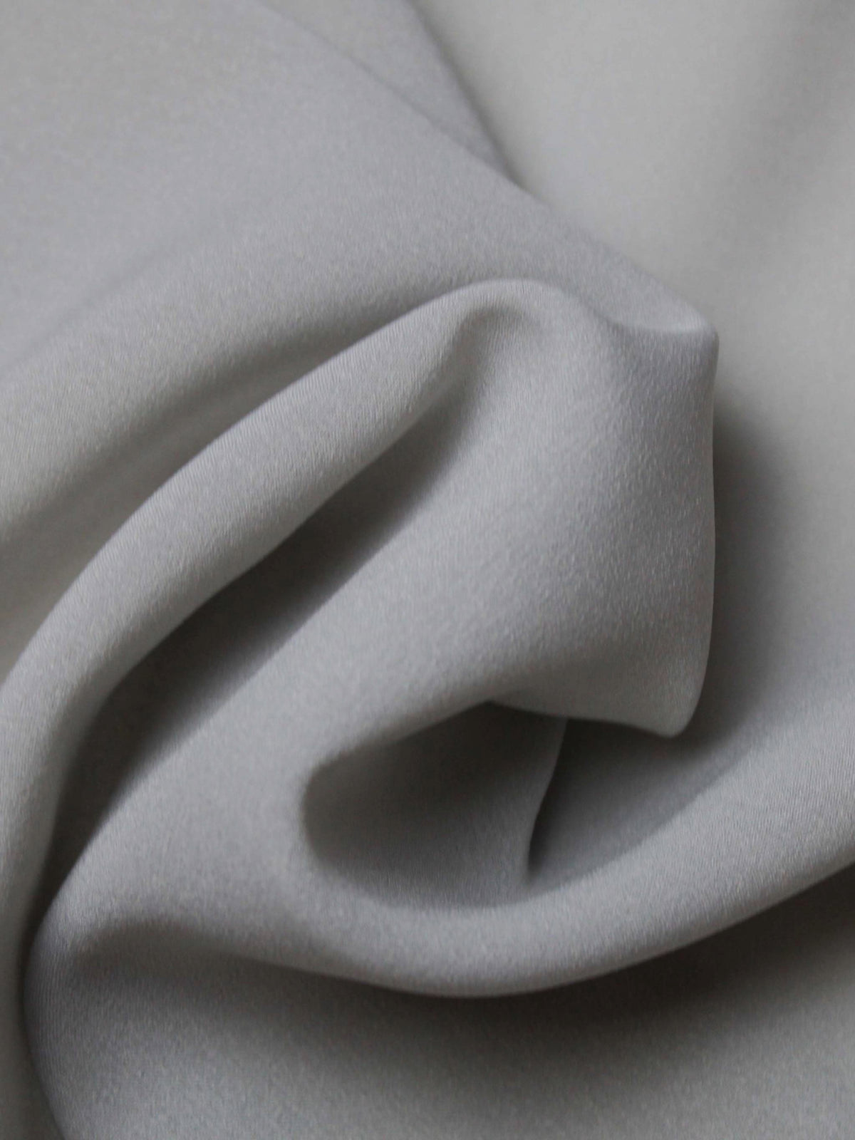 Georgette de polyester couleur canon de fusil (61) - P93