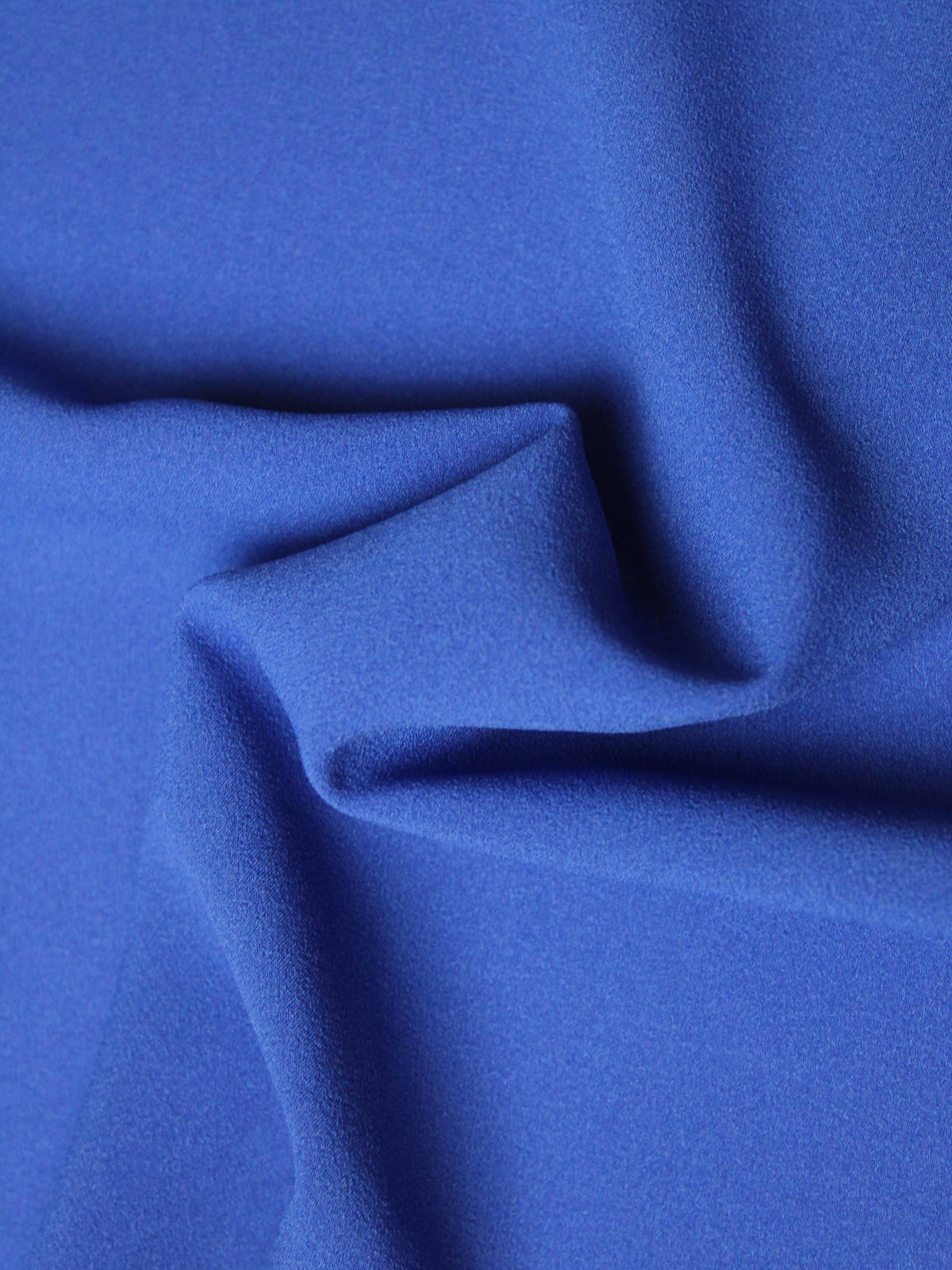 Georgette en polyester (105), coloris Royal - P93