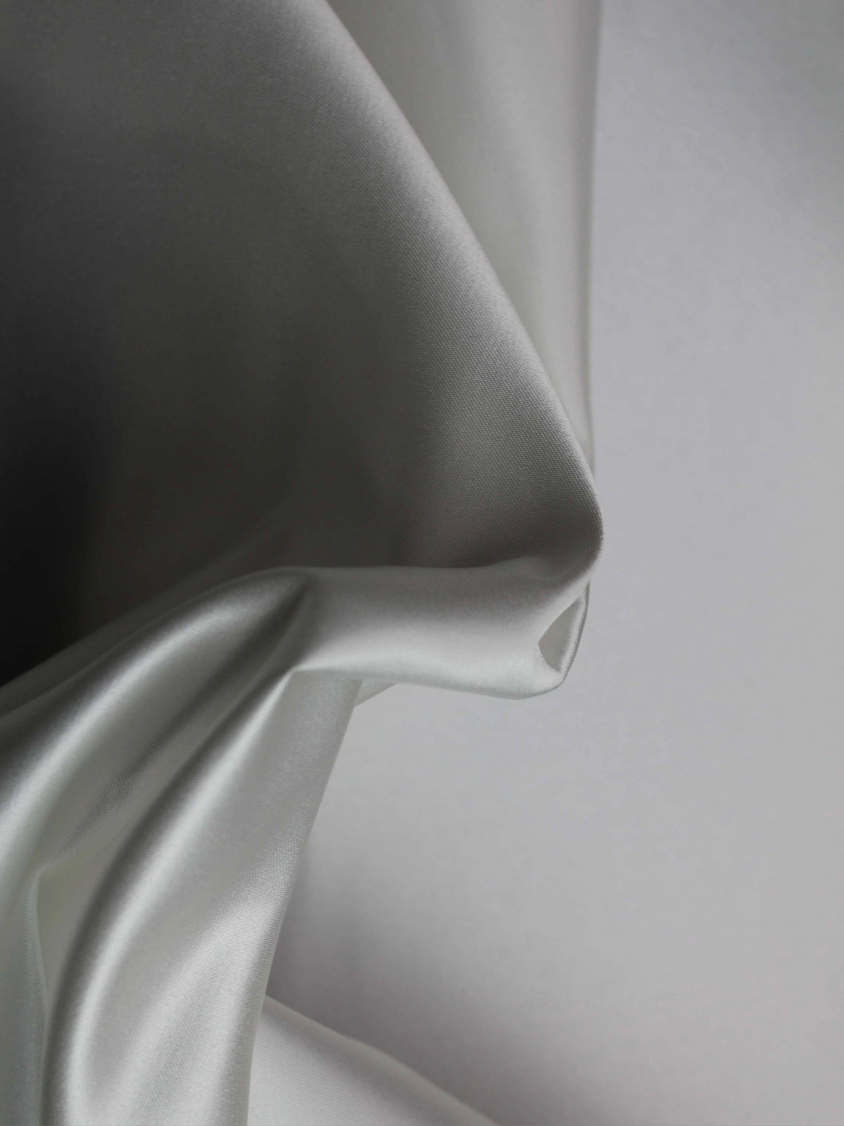 Satin duchesse écologique ivoire S - PB1011