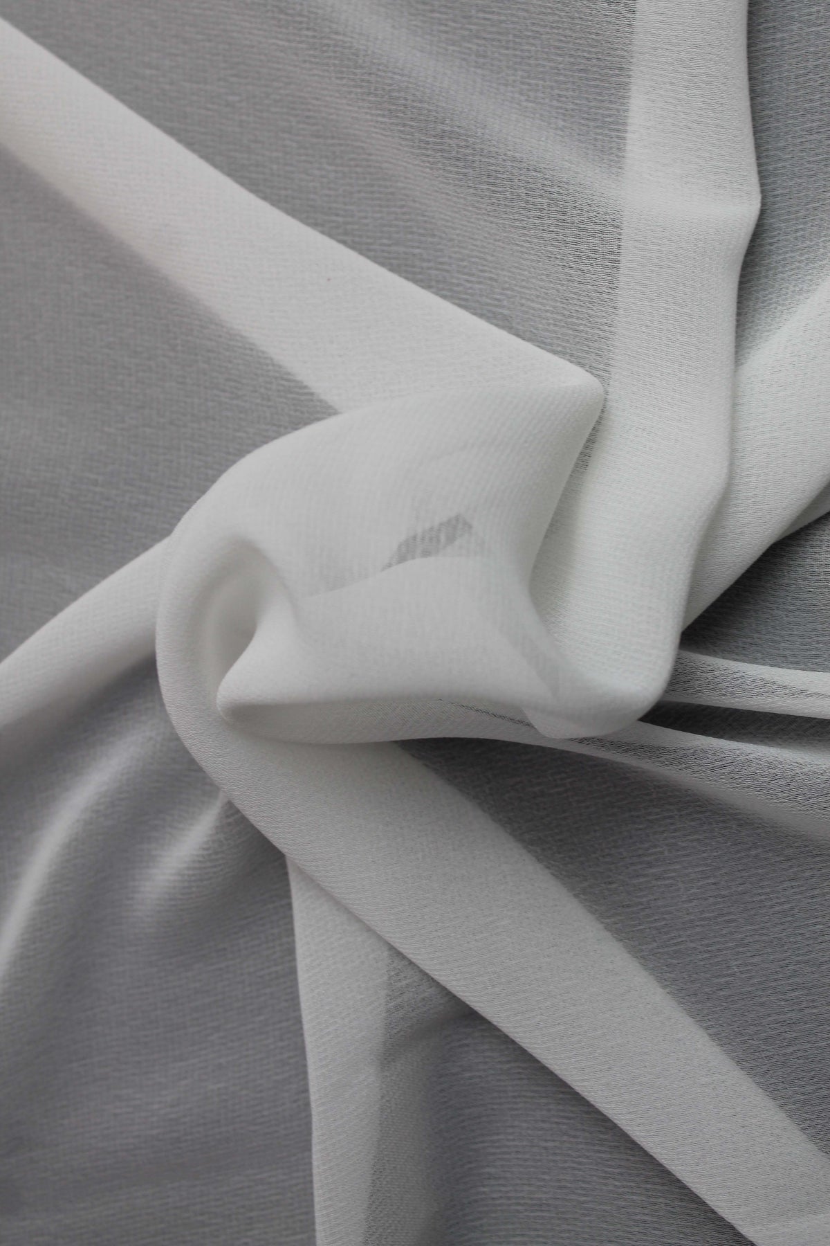 Georgette recyclée ivoire - PB2004