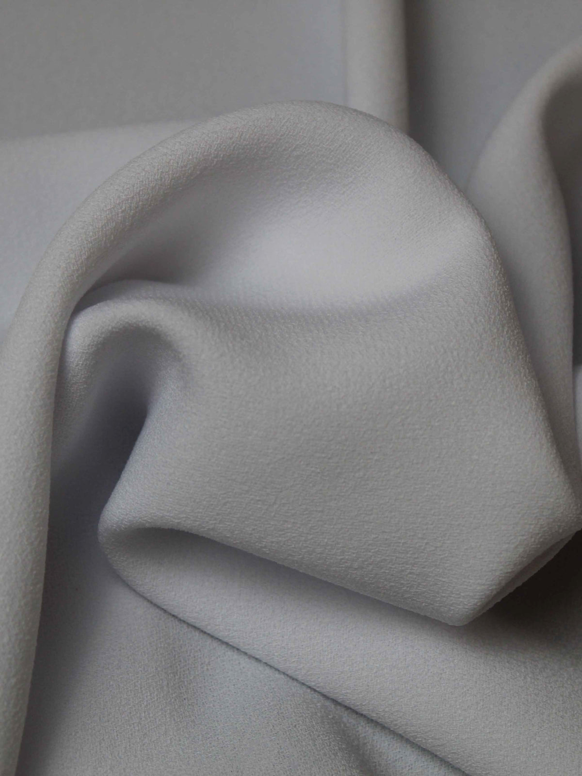 White Polyester Stretch Crepe - PB4001