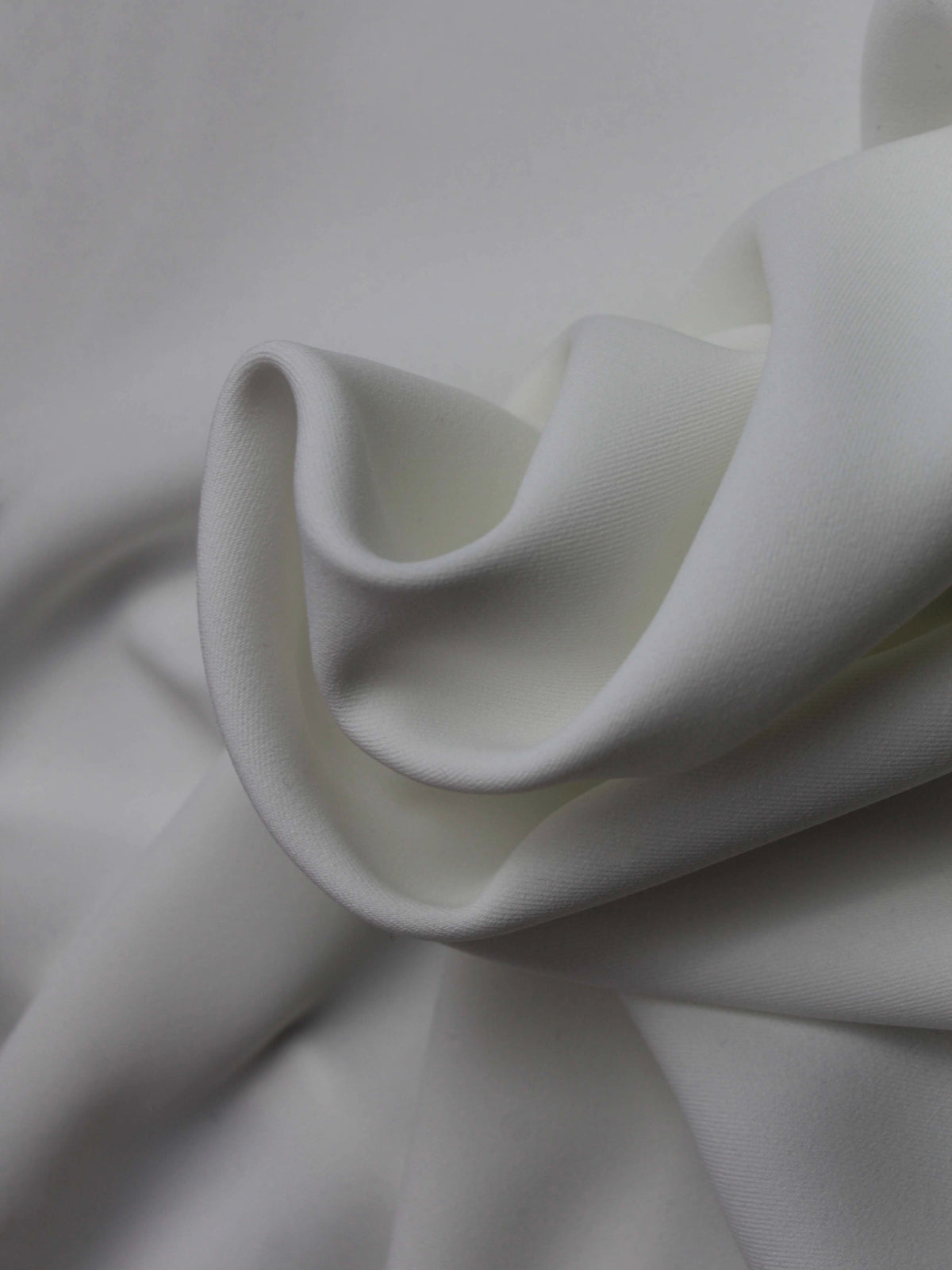 Crêpe léger effet coton ivoire - PB4003