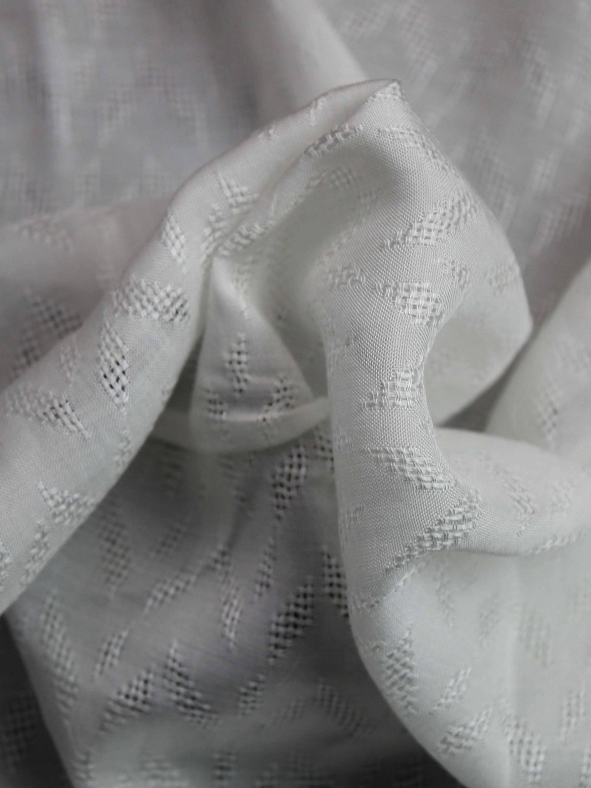 Tissage fantaisie en zigzag ivoire - PH5018
