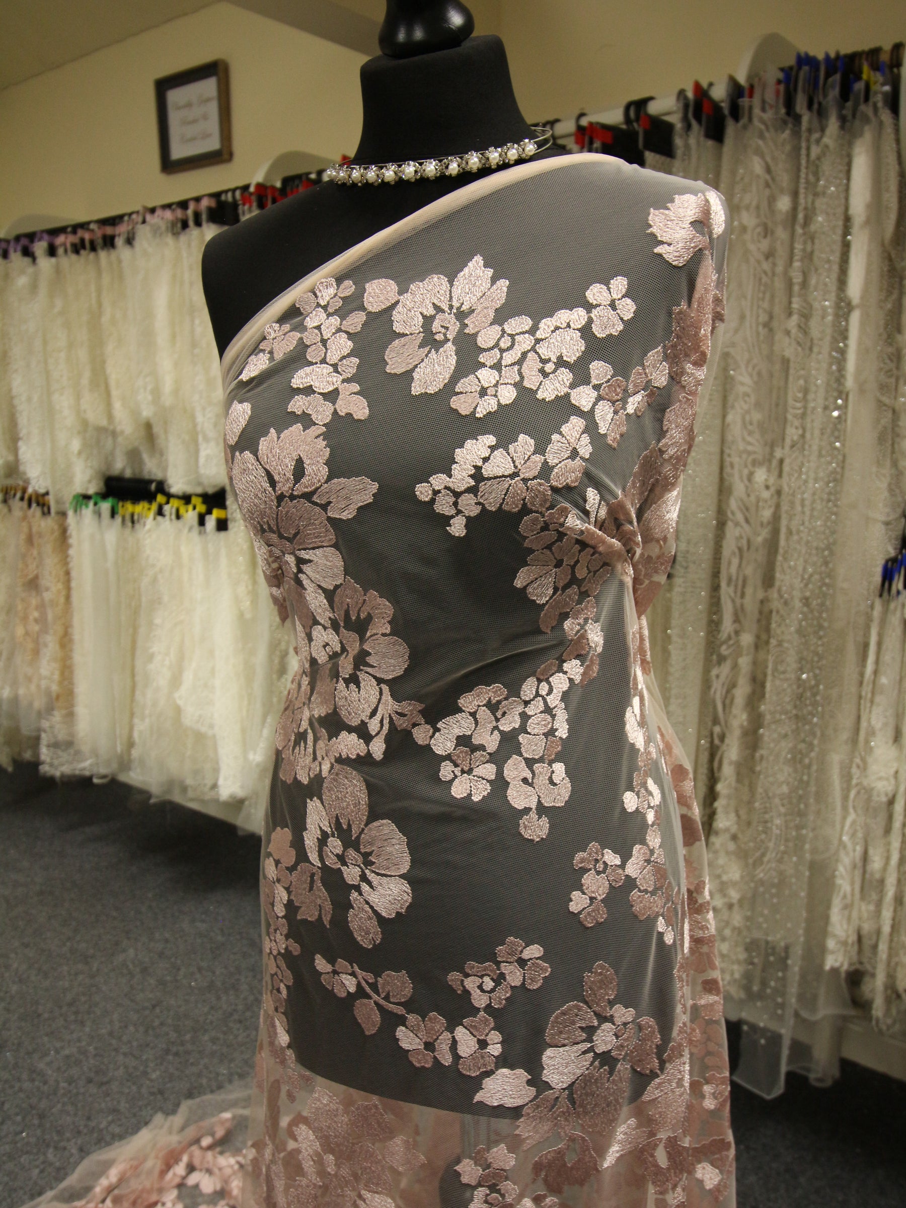 Dentelle rose foncé - Oba