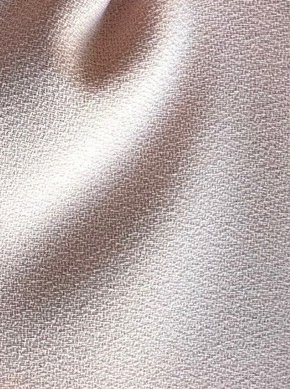 Crêpe de polyester corail pâle - Portugal