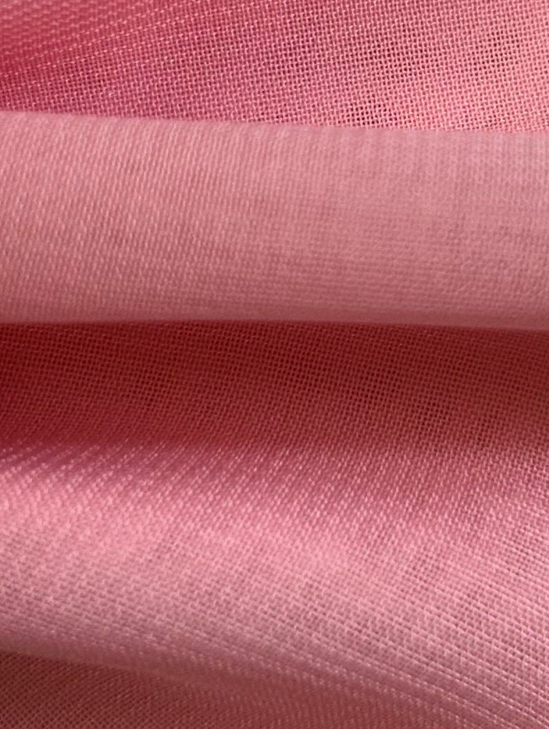 Mousseline Polyester Rose - Benevolence