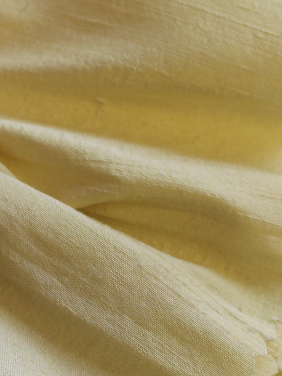 Dupion de soie jaune primevère - Divinity