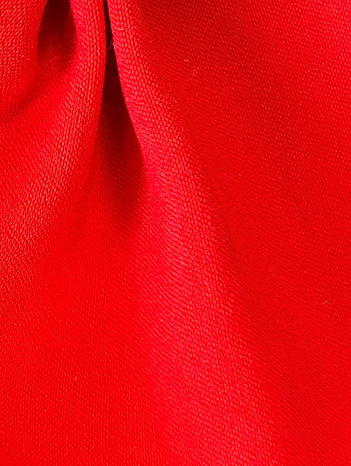Satin de Soie/Coton Rouge - Drama