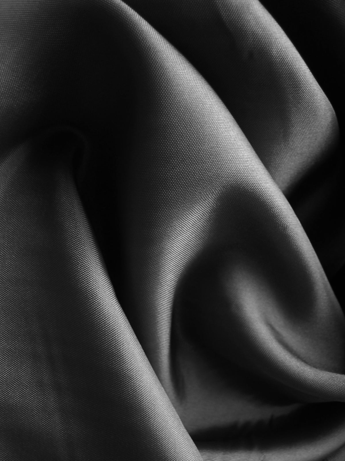 Doublure en polyester noir - Renaissance