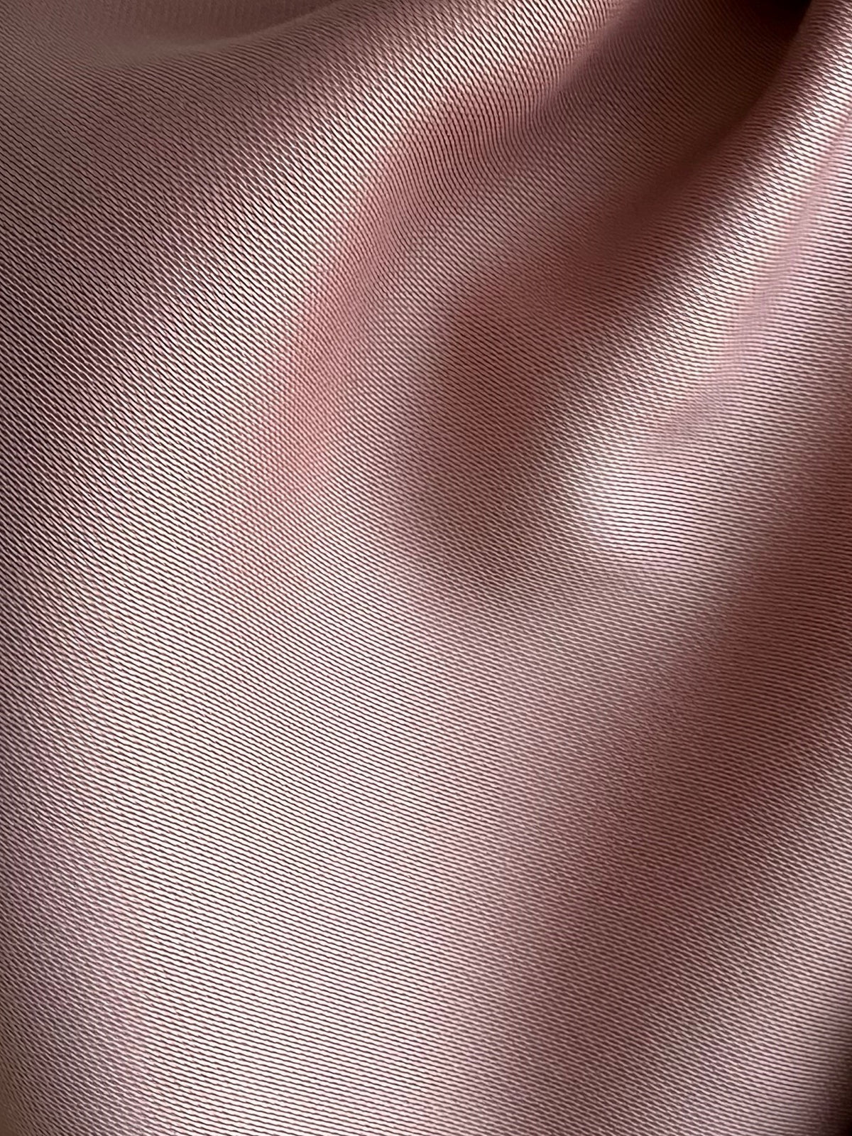 Rose Gold Polyester Stretch Satin - Uganda