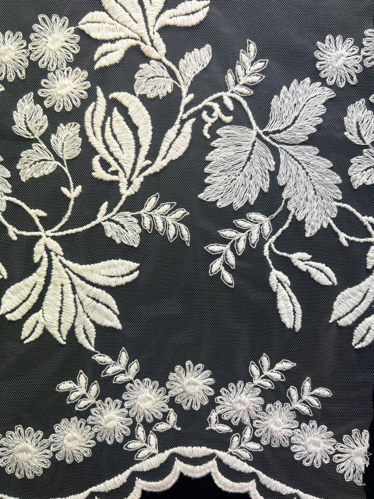 Bordure en dentelle ivoire - Sorcha
