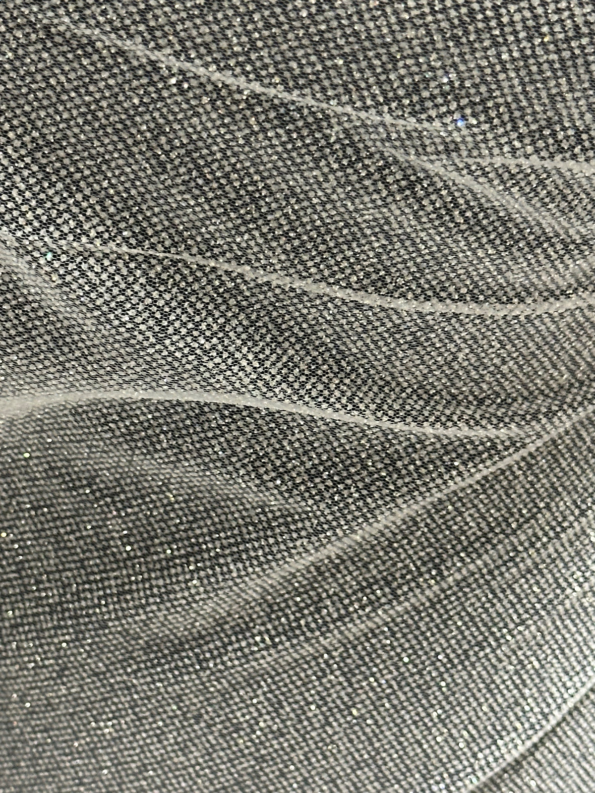 Tulle blanc pailleté - Récupération