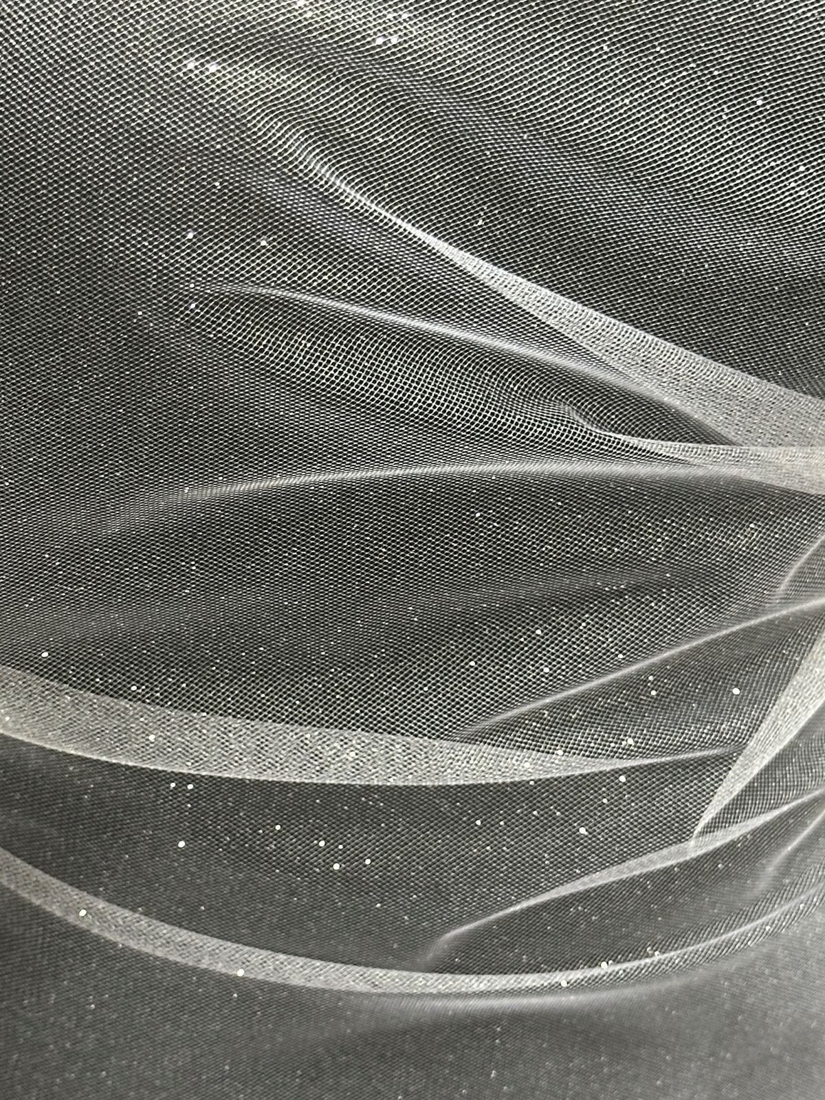 Tulle pailleté blanc - Scalaway