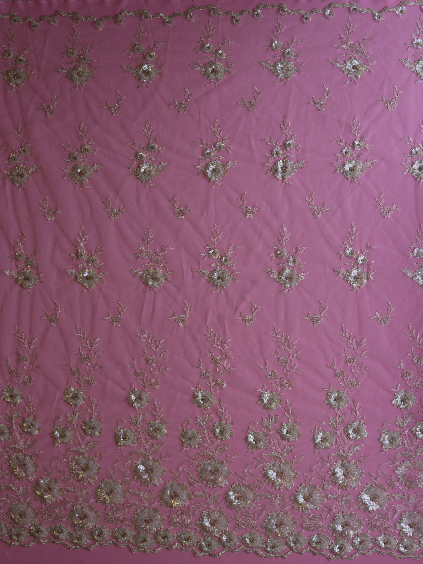 Dentelle Paillette Ivoire - Arvid