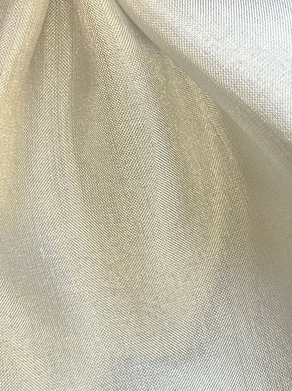 Habotai en soie argentée - Mosaic