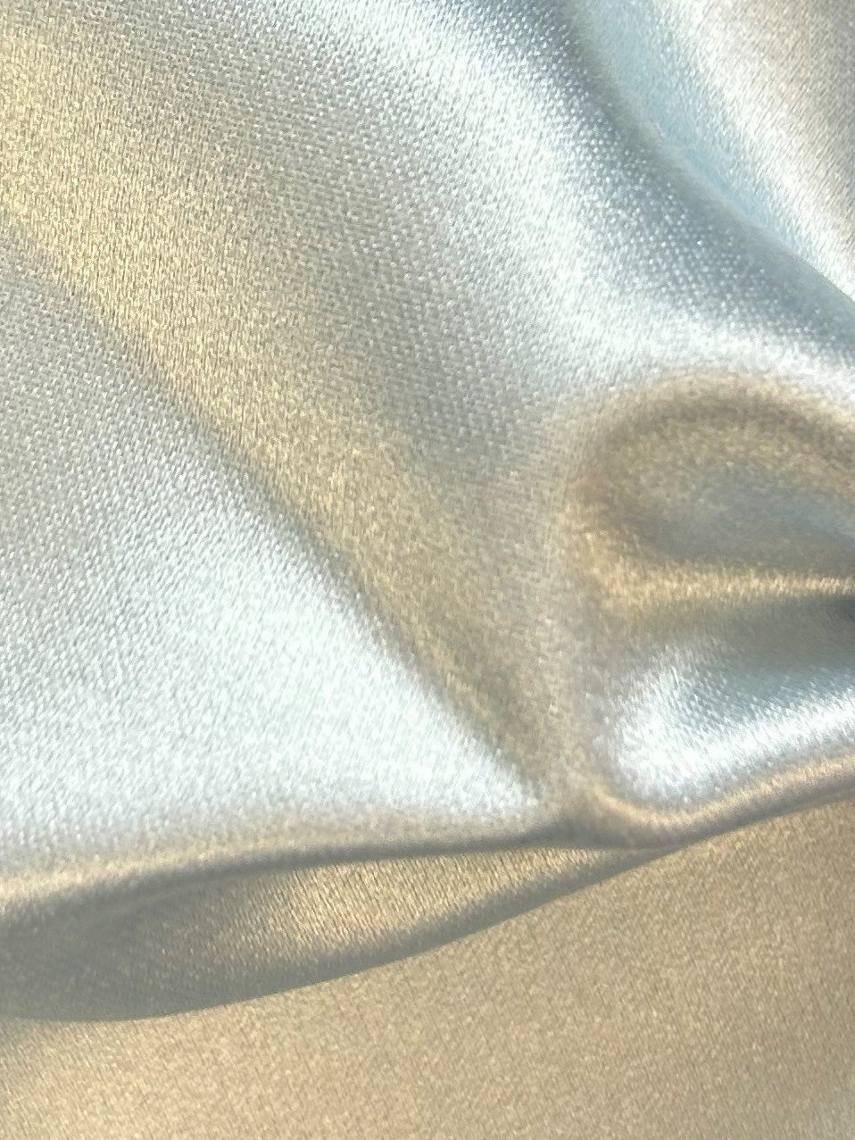 Satin de Soie/Coton Bleu Ciel - Drama