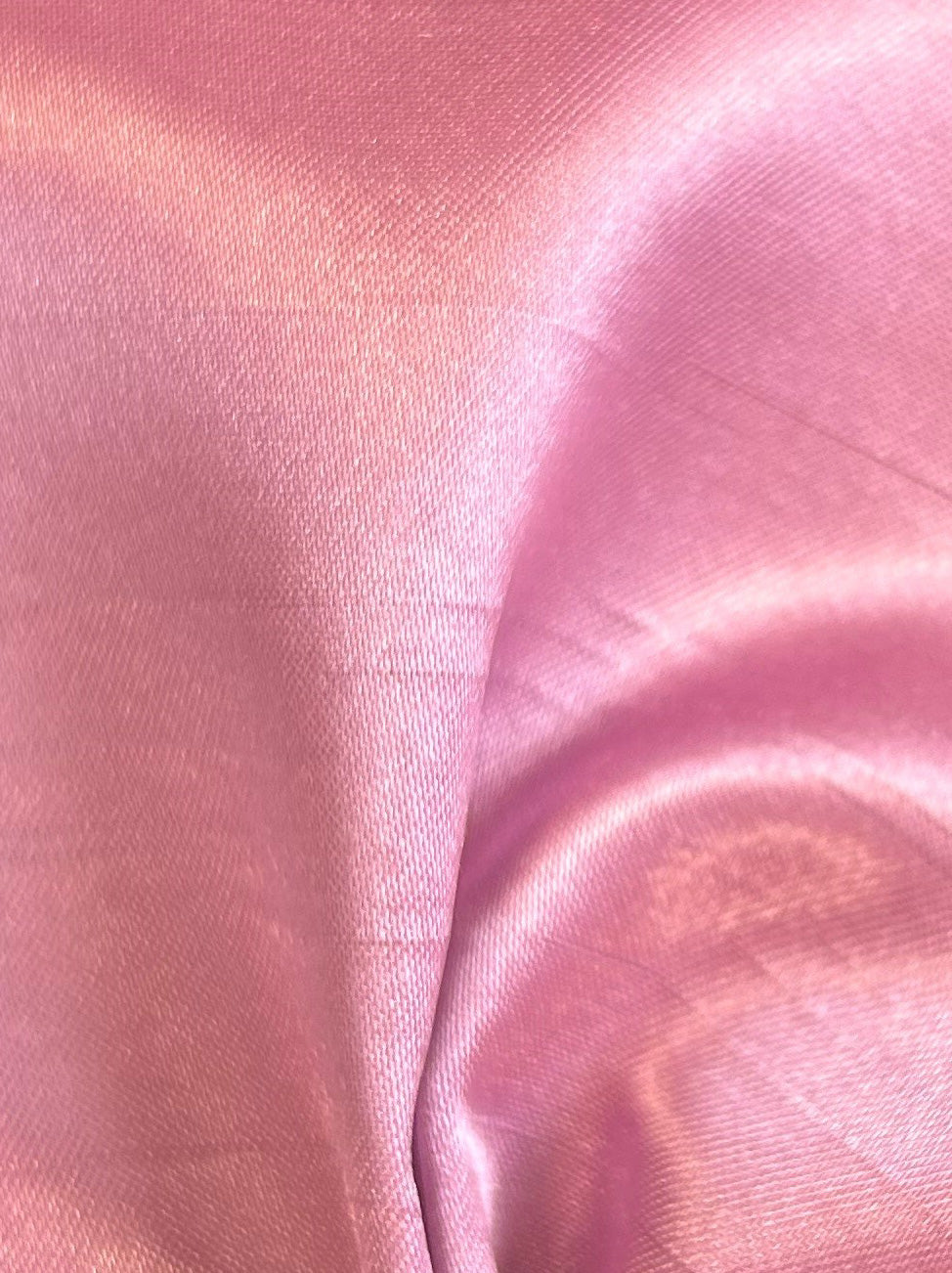 Dupion en satin de polyester Sorbet - Clarté