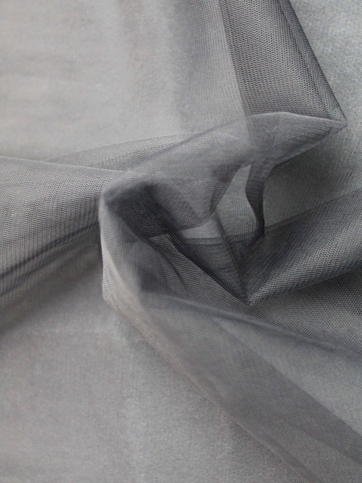 Tulle extensible noir - TU0003