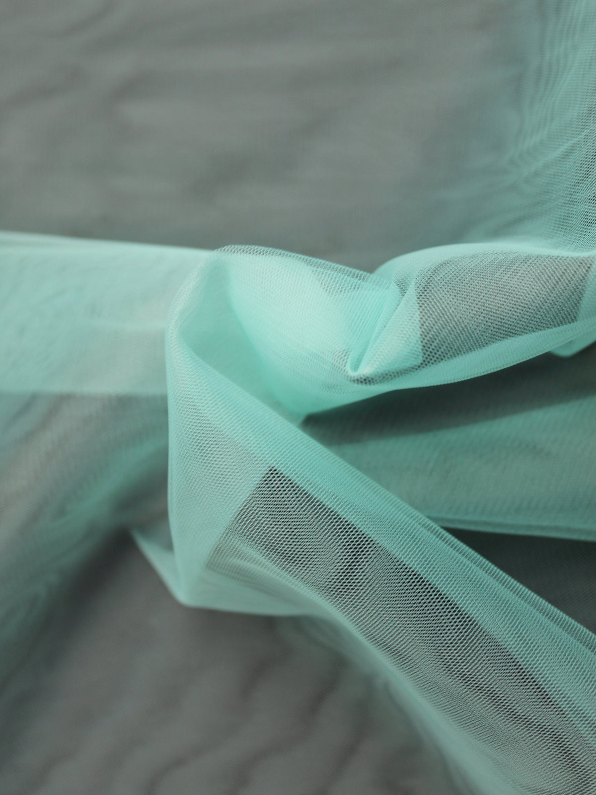 Tulle bleu froid (15) - TU0031