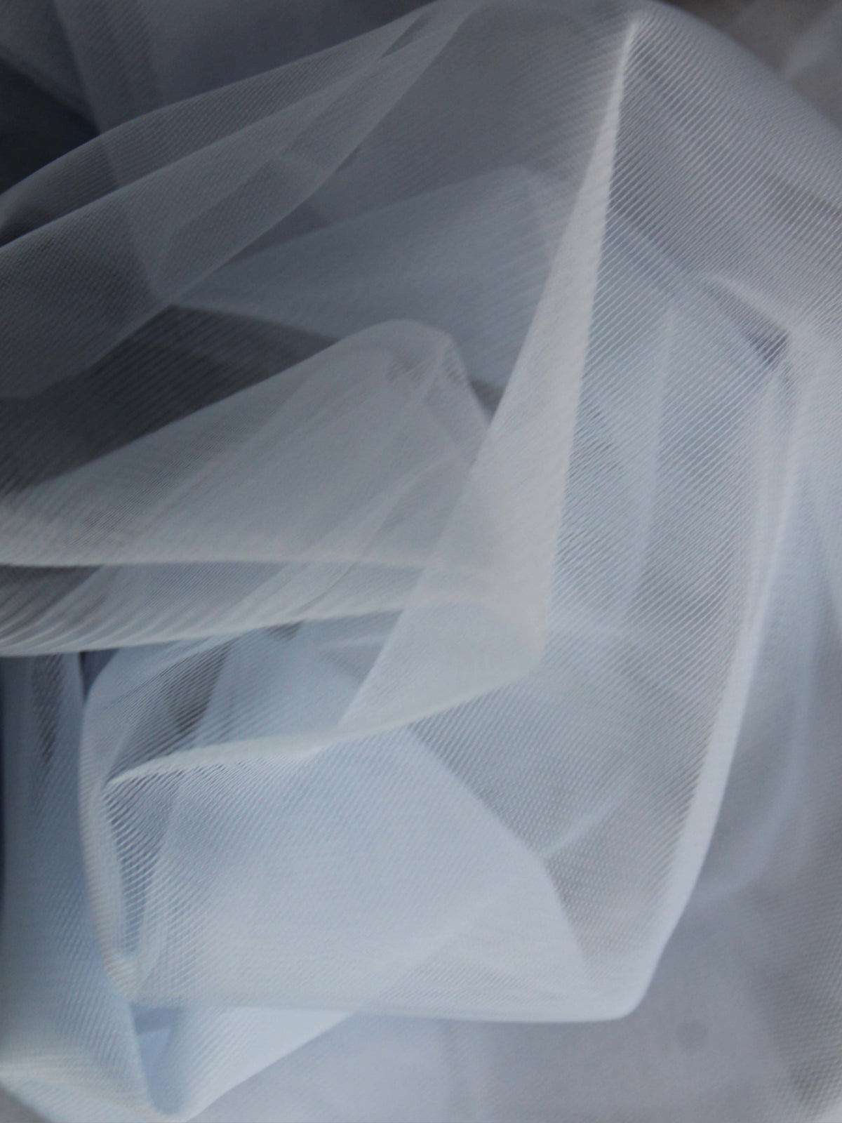 Tulle bleu poudré (142) - TU0031