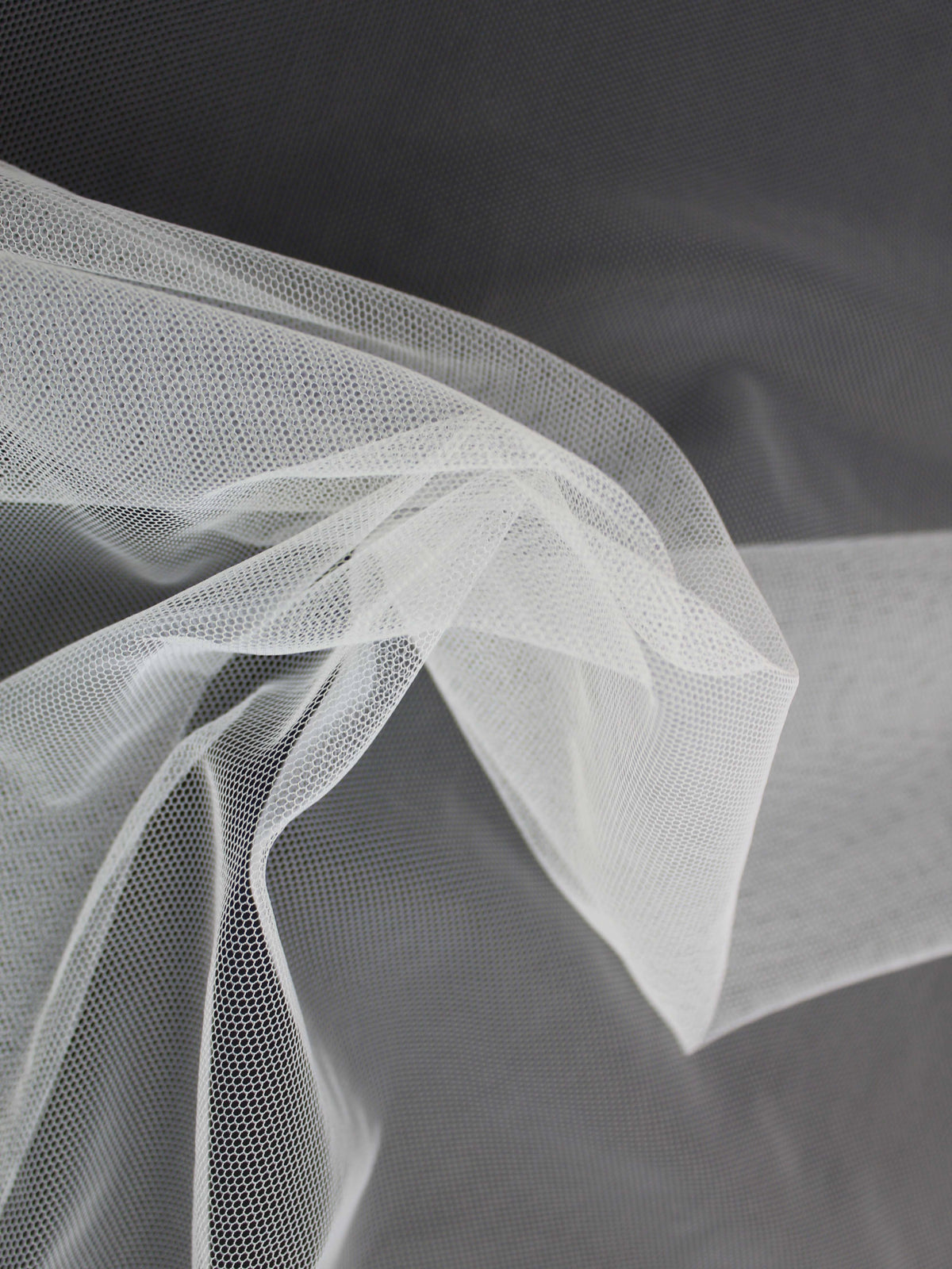 Tulle recyclé ivoire - TU0056