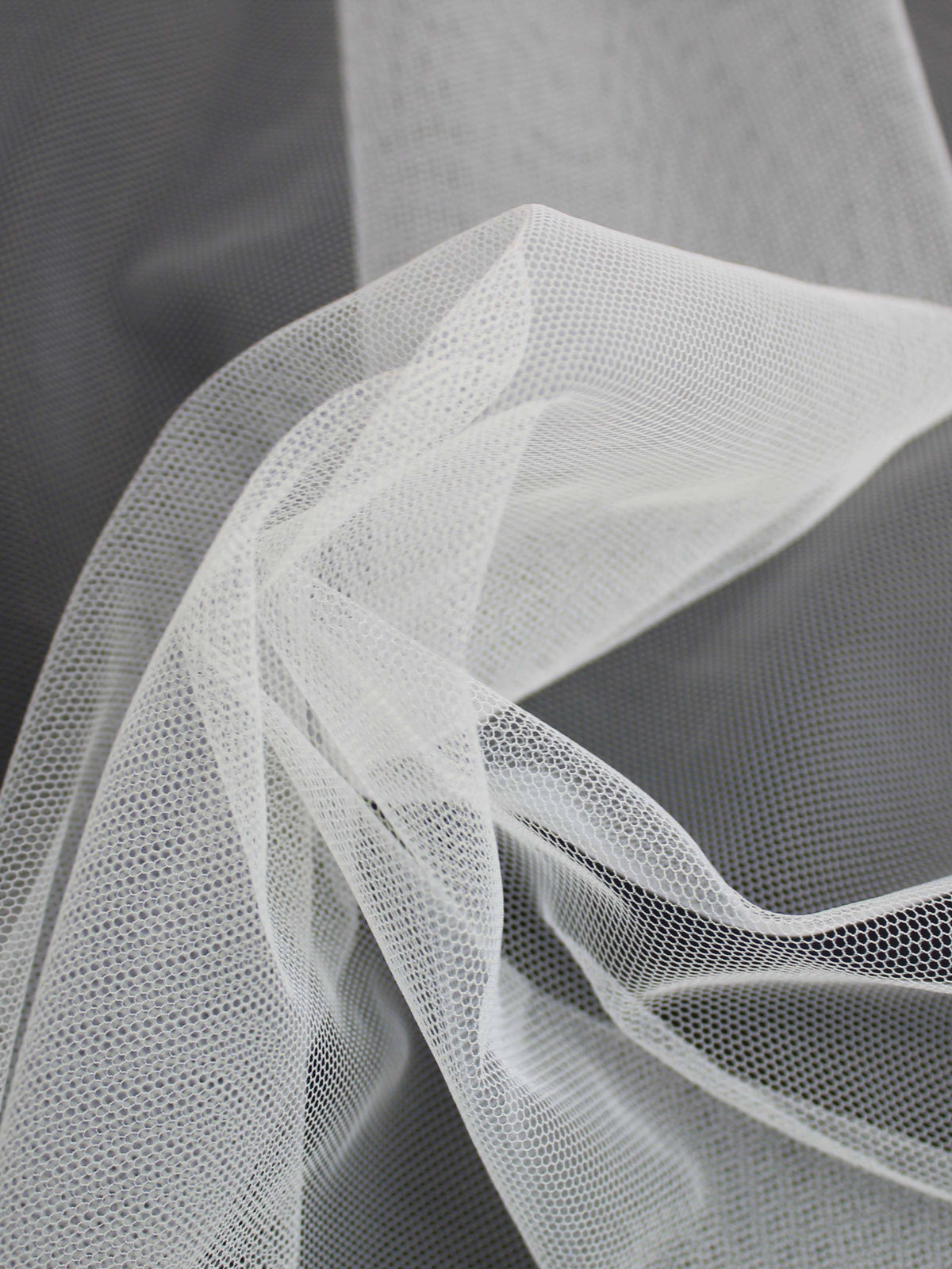 Tulle recyclé ivoire - TU0056