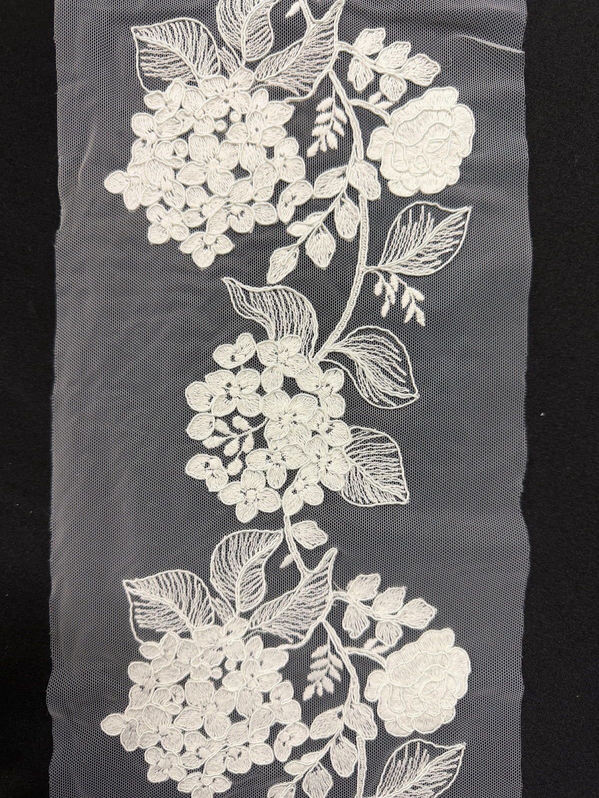 Passementerie dentelle italienne ivoire - Ticino