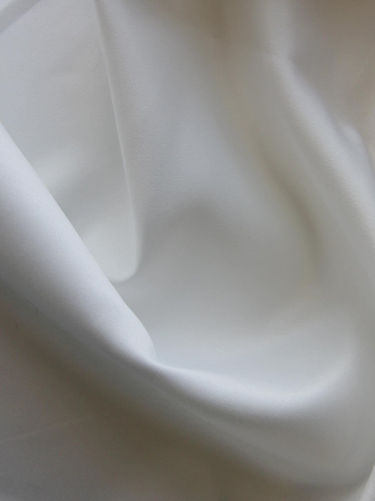 Satin Polyester Blanc - Majestic