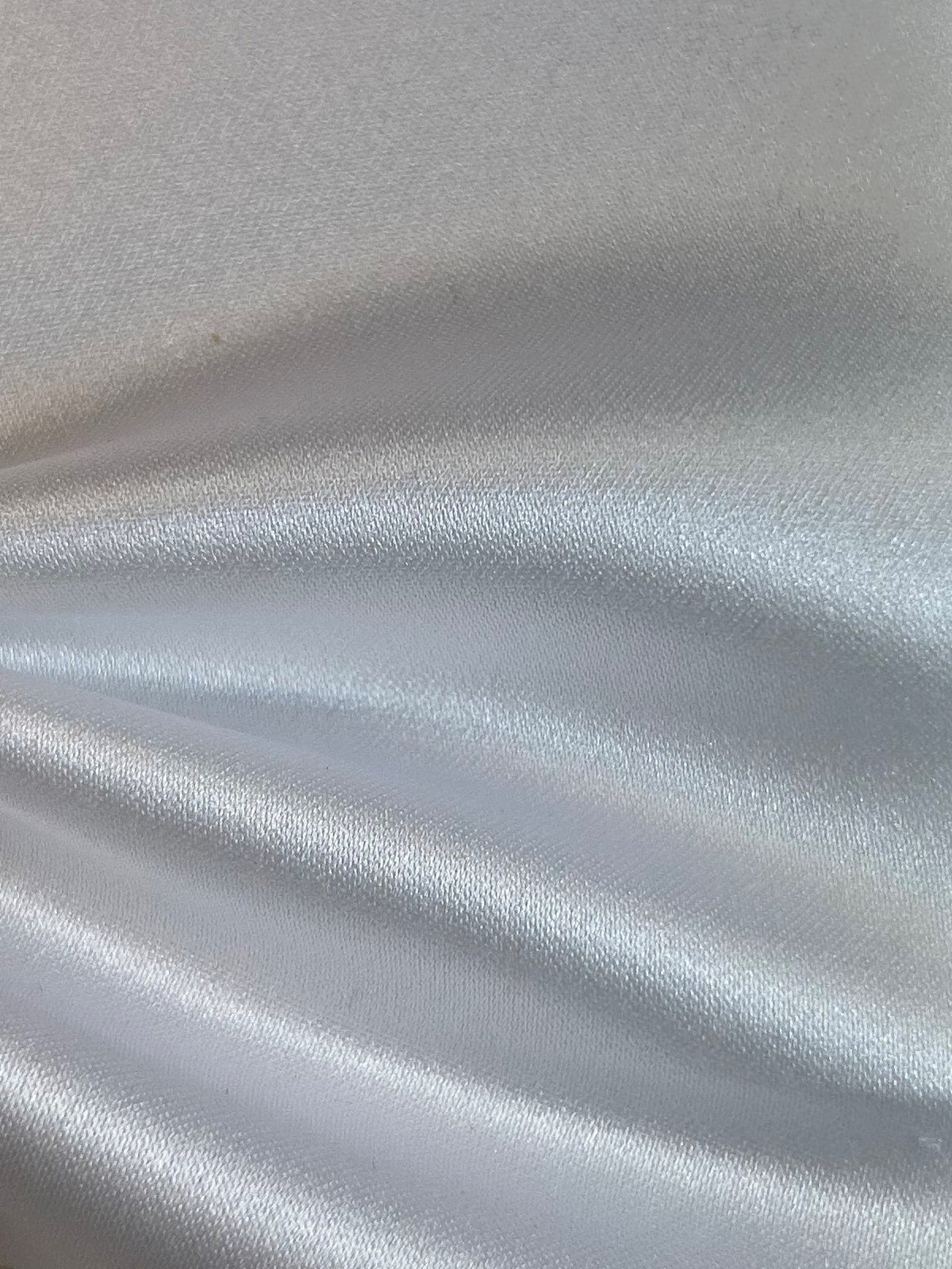 Satin Duchesse Polyester Blanc - Contessa