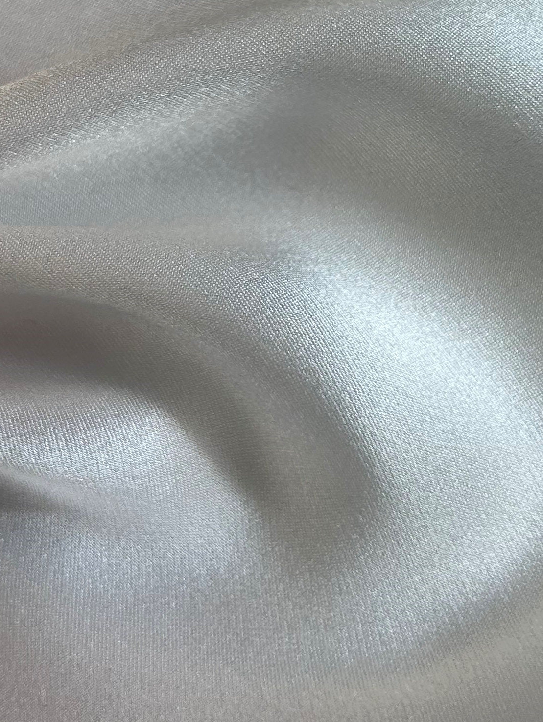 Satin de Soie Blanc - Splendeur