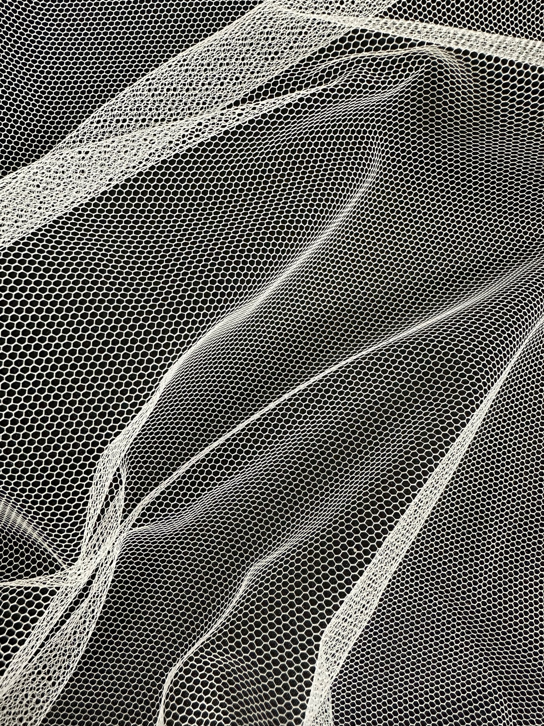 Tulle Eco Veiling Blanc - Winsome
