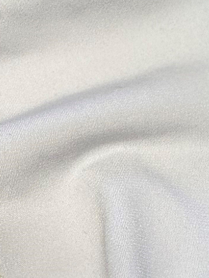 Jersey extensible en polyester blanc - Ritual