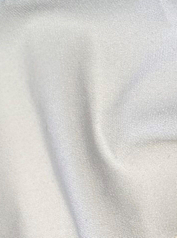 Jersey extensible en polyester blanc - Ritual