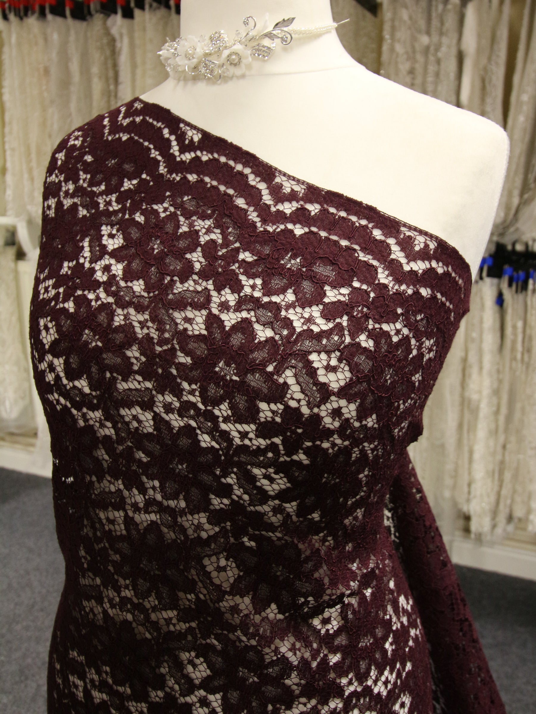 Dentelle filée de vin - Shannon