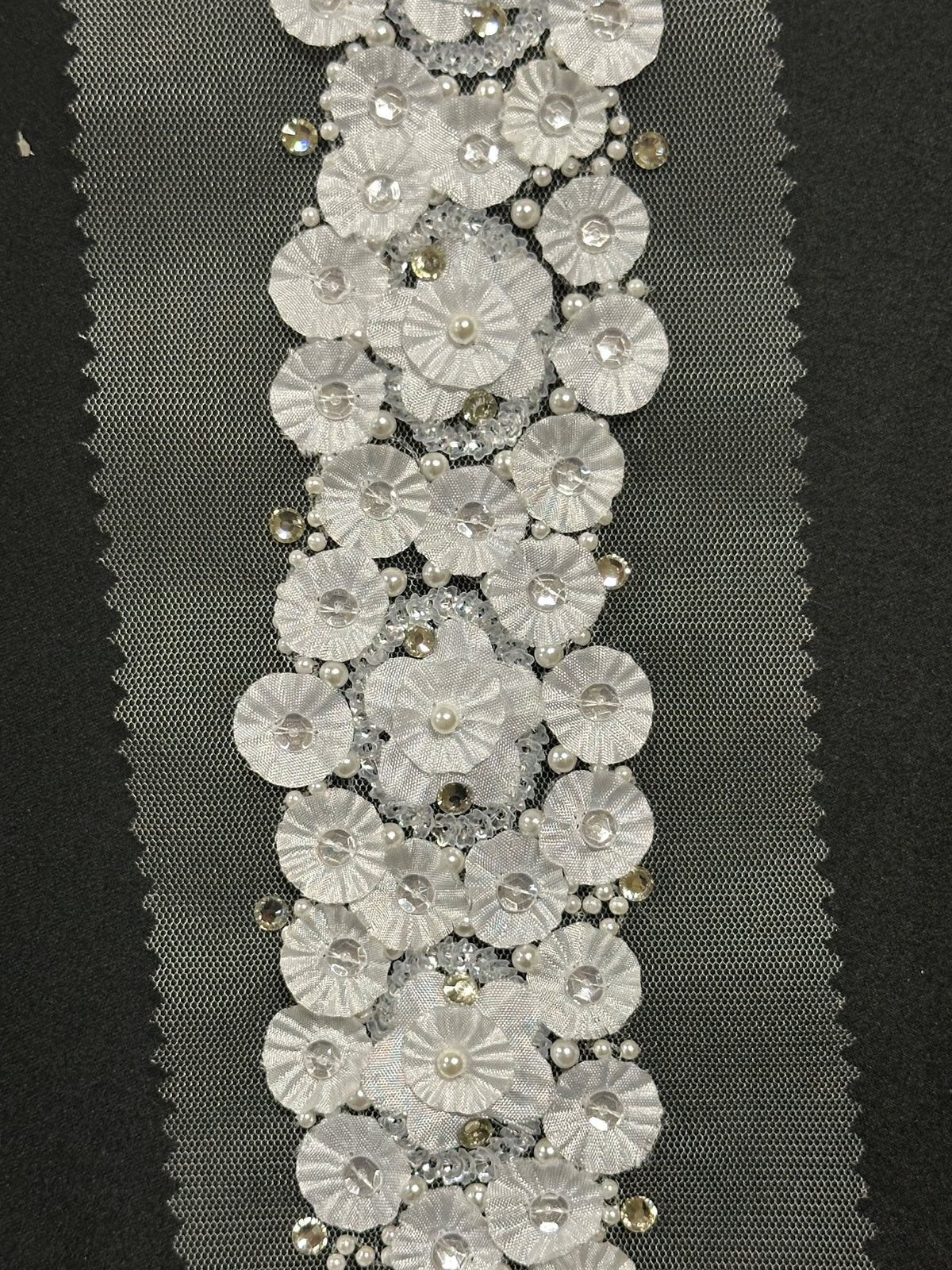 Bordure en dentelle ivoire 3D - Ragmuffin