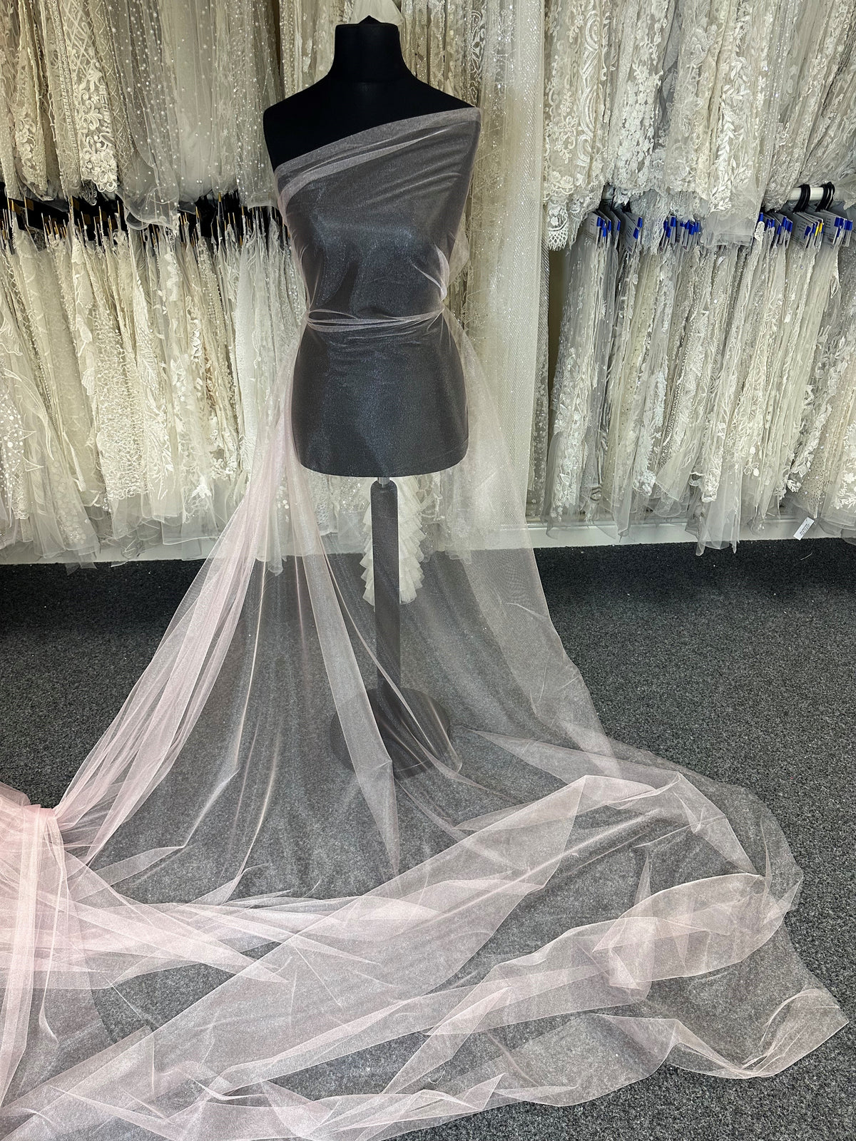 Tulle extensible Rose pale  - Proficiency