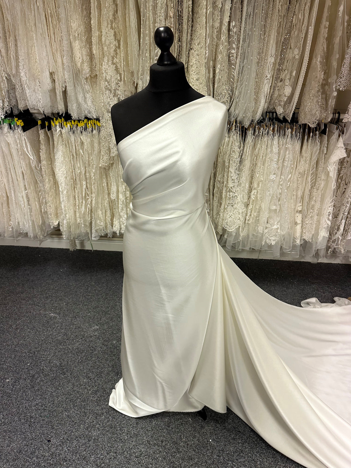 Satin de soie ivoire - Eminence