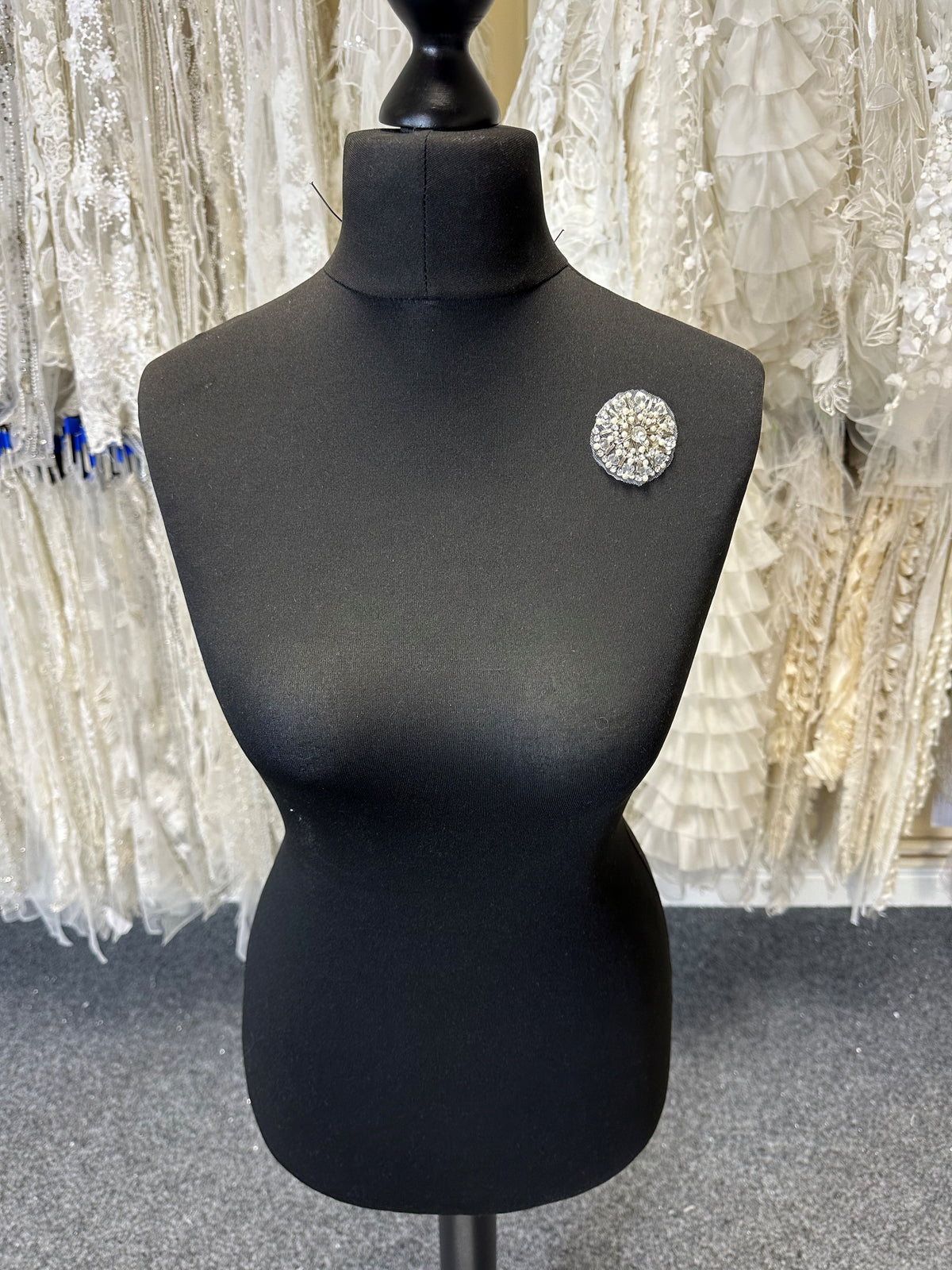 Applique en cristal brodée - Minerva